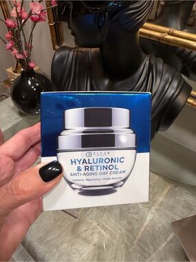 Korean Clear Beauty NIB Hyaluronic & Retinol Anti-Aging Day Cream — Blue